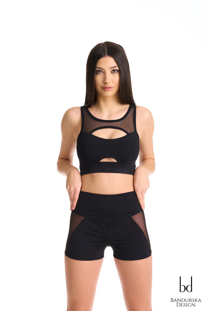 Bandurska Bonita Top - Black - Image 4