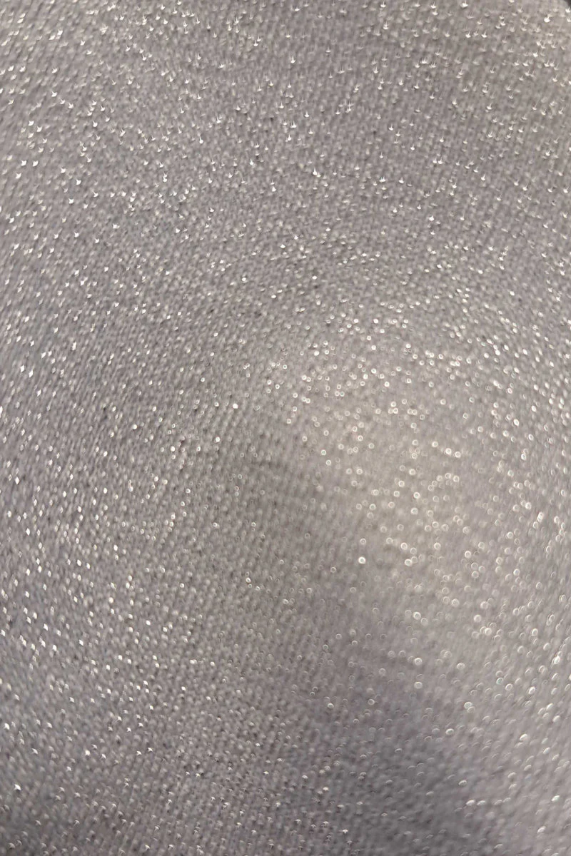 CXIX Aphrodite Sparkle Bodysuit - Silver with Silver Sparkle - Image 4