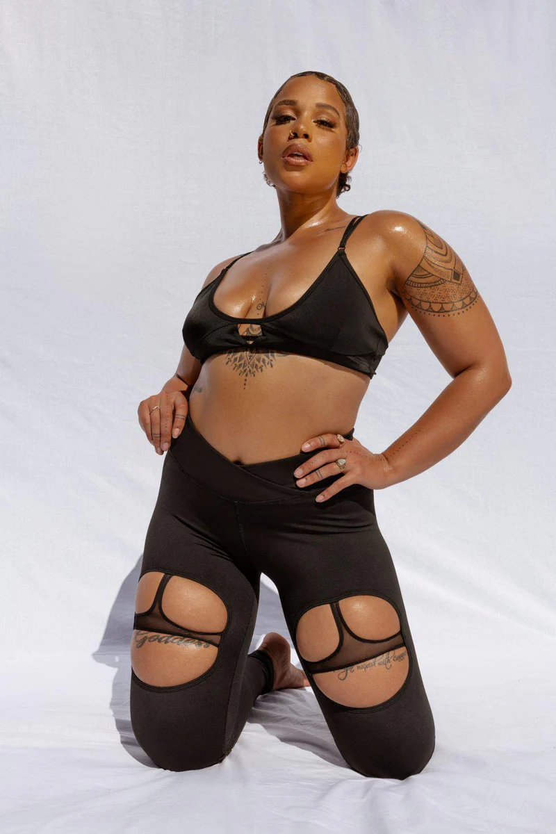 CXIX BaddieBabe Top - Black - Image 3