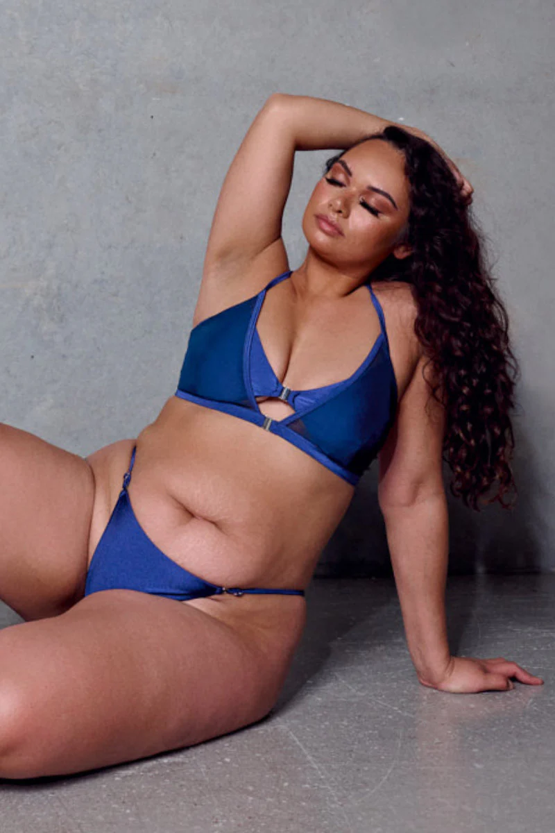 CXIX Classique Scrunch Bottoms - Navy - Image 5