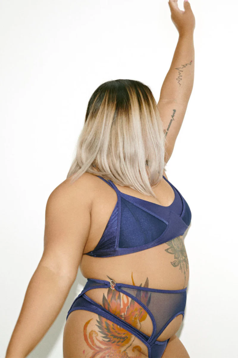 CXIX Classique Waspie Bottoms - Navy - Image 4