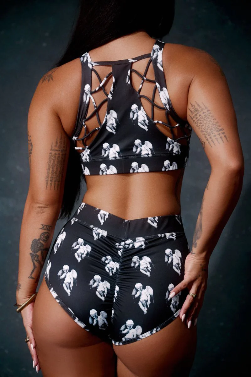 CXIX Cupids Got A Gun NYX Top - Black - Image 2