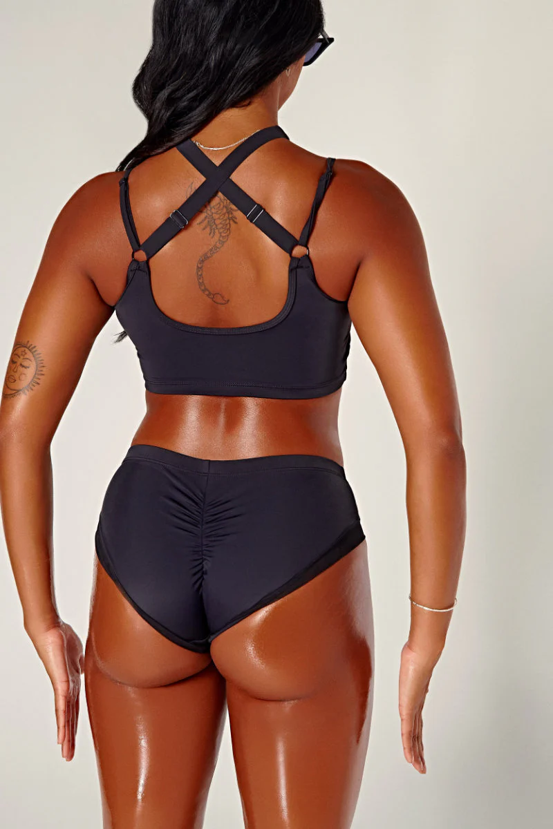 CXIX Dollhaus Choker Top - Black - Image 2