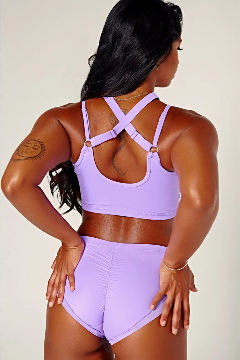 CXIX Dollhaus Choker Top - Purple - Image 2