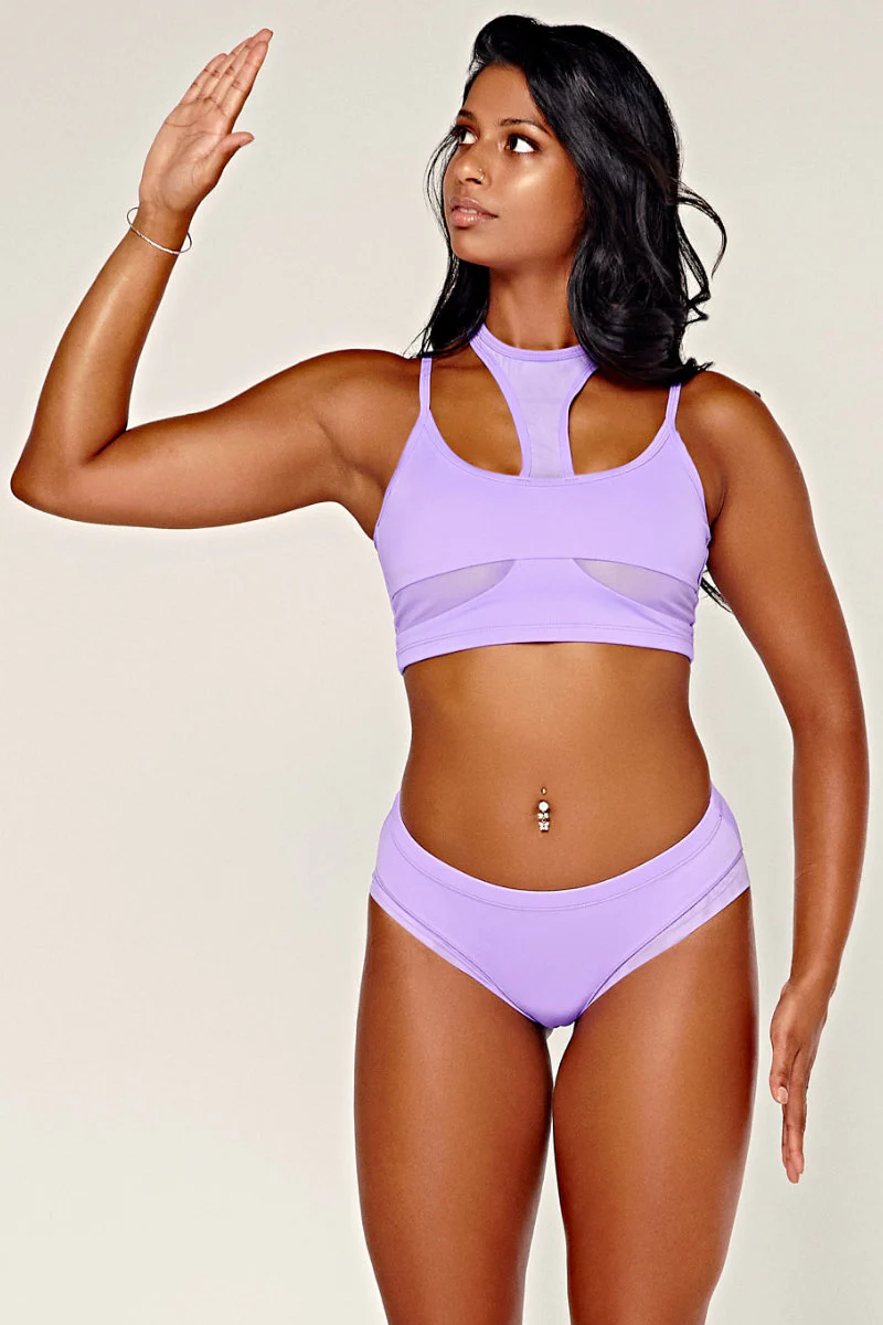 CXIX Dollhaus Choker Top - Purple - Image 4