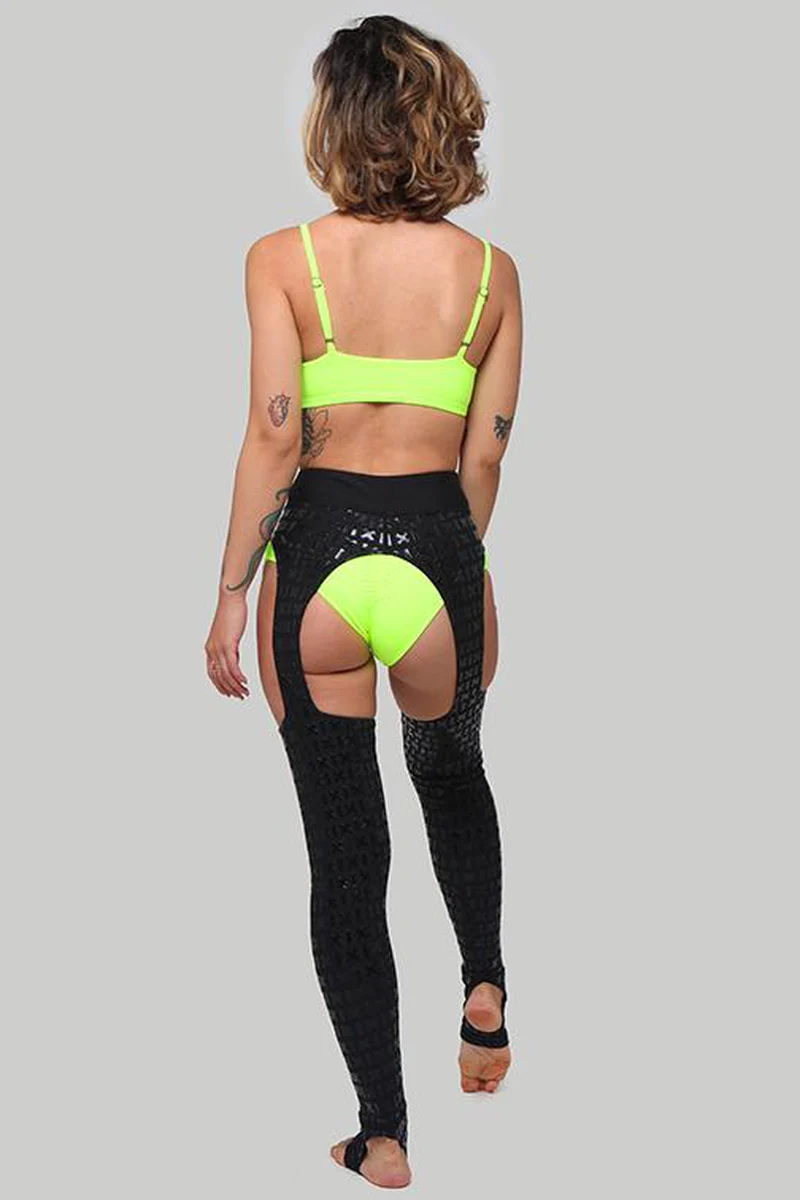 CXIX Gecko Grip Cowgirl Leggings - Black - Image 3