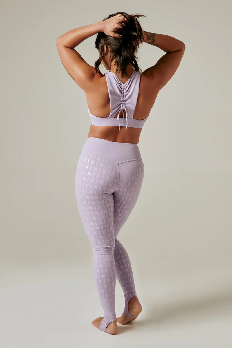 CXIX Gecko Grip Leggings - Lilac - Image 4