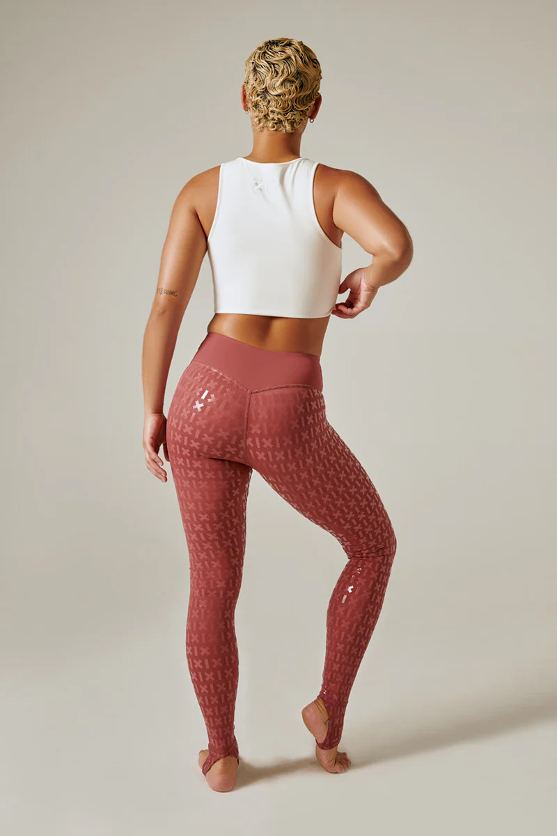 CXIX Gecko Grip Leggings - Mauve - Image 4