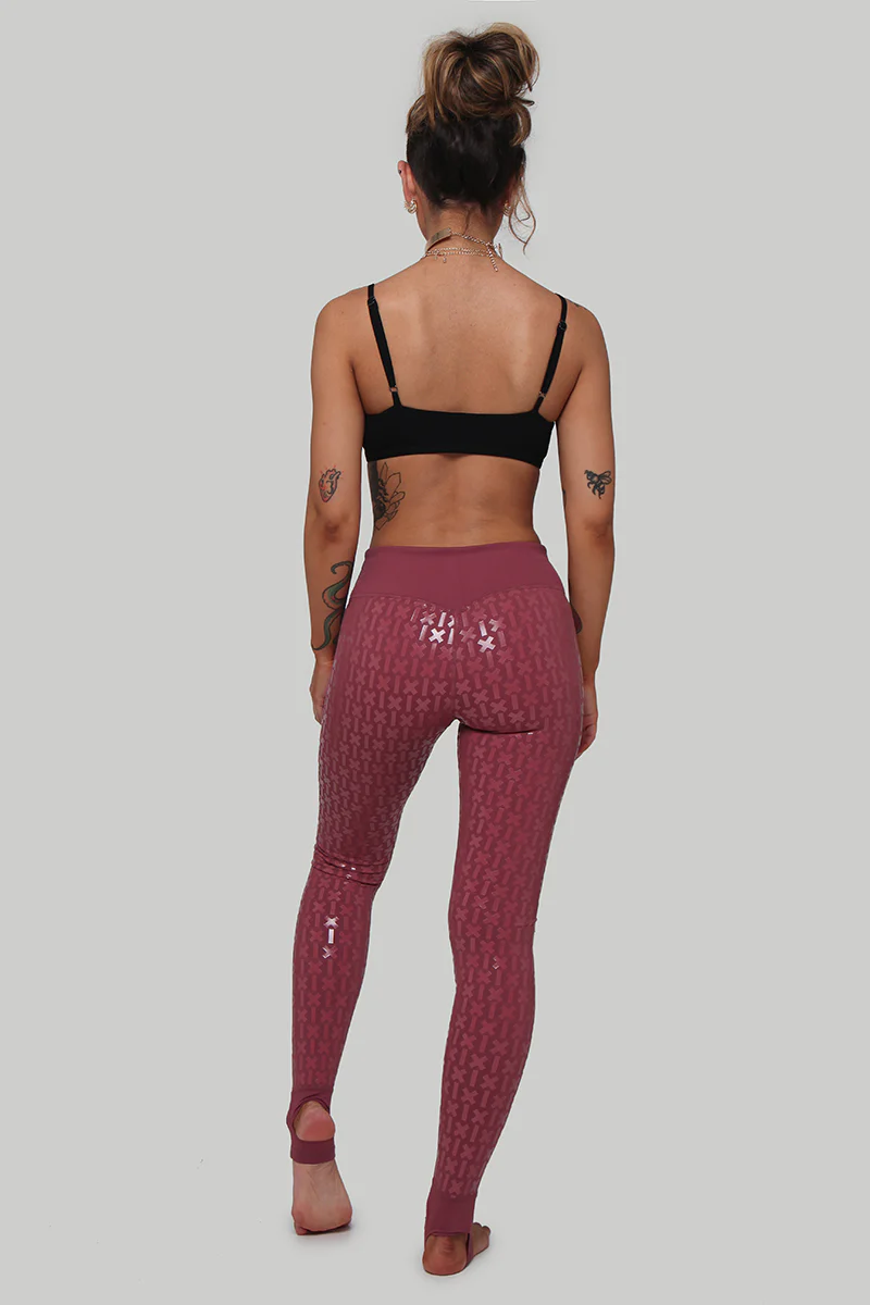 CXIX Gecko Grip Leggings - Mauve - Image 6
