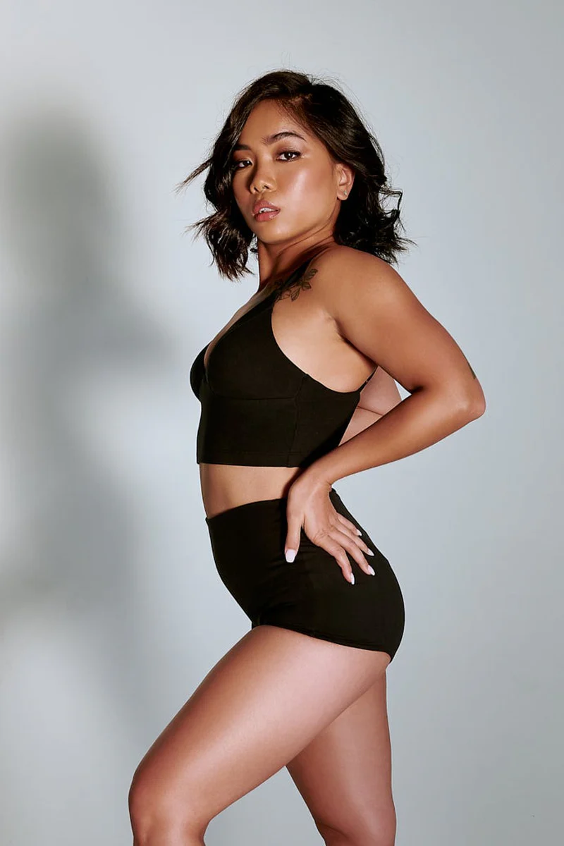 CXIX LuxLounge Booty Shorts - Black - Image 3