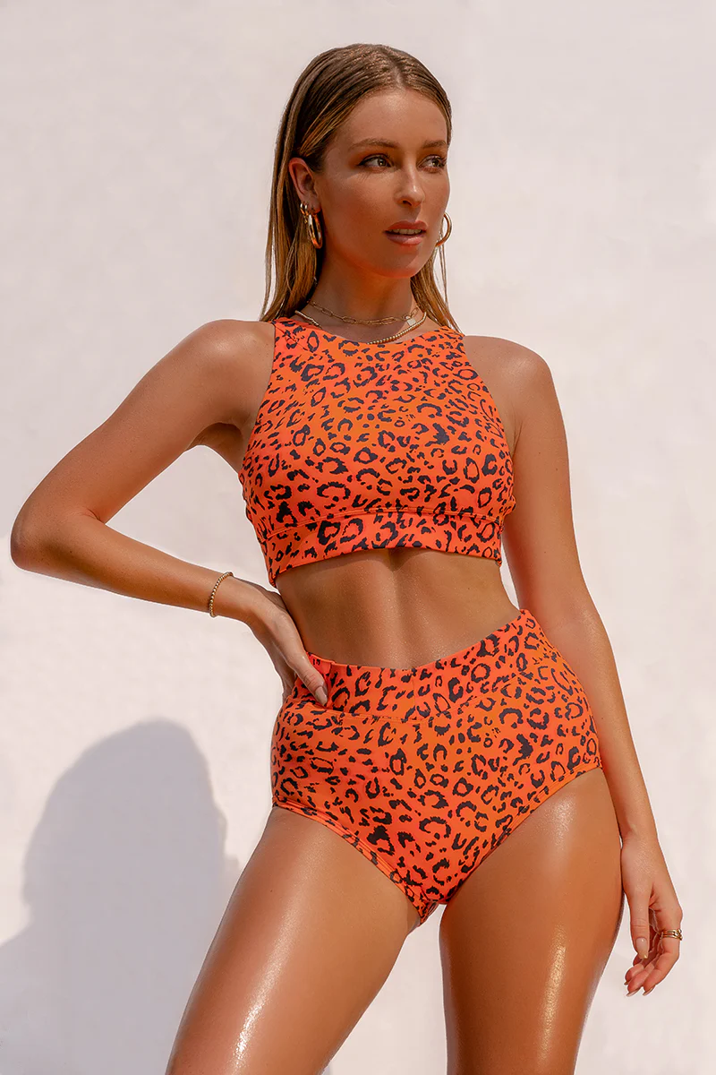 CXIX Safari Nyx Bottoms - Orange Cheetah