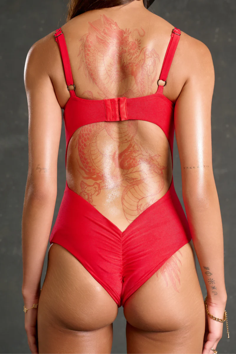 CXIX Turbo Bodysuit - Ferrari Red - Image 5