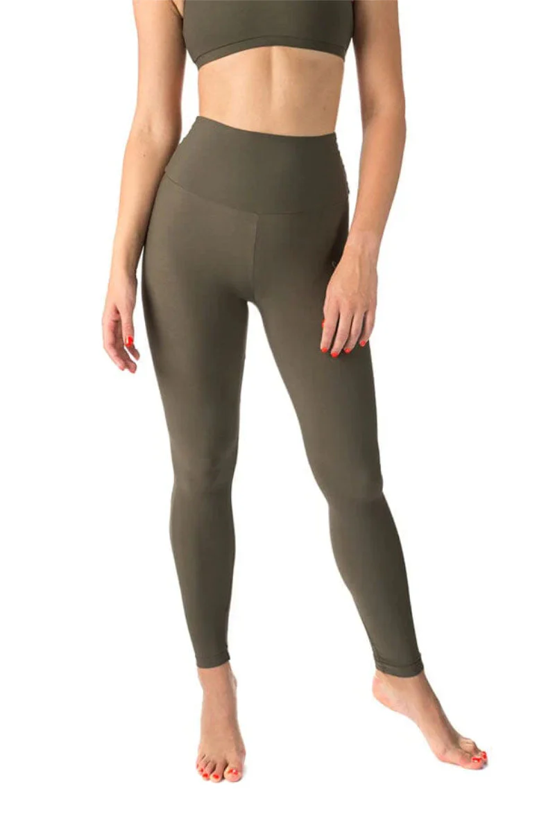 Dragonfly Adele Leggings - Khaki - Image 4