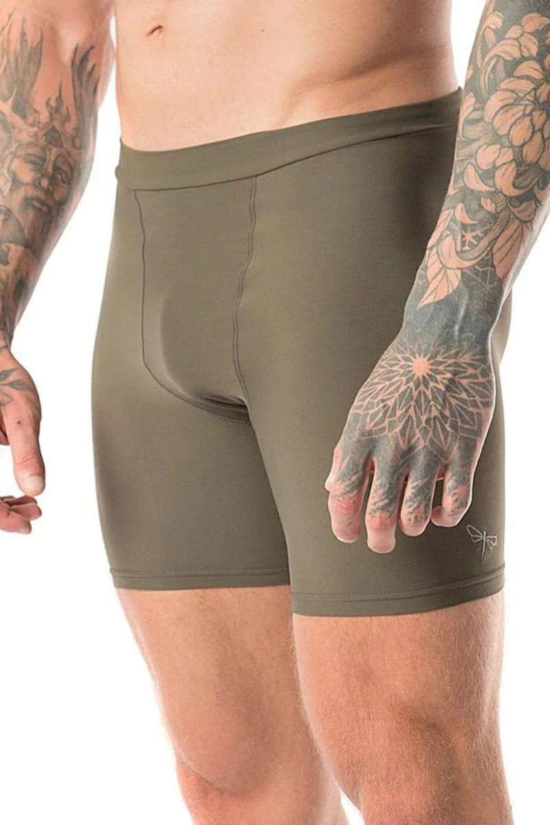 Dragonfly James Shorts - Khaki - Image 4
