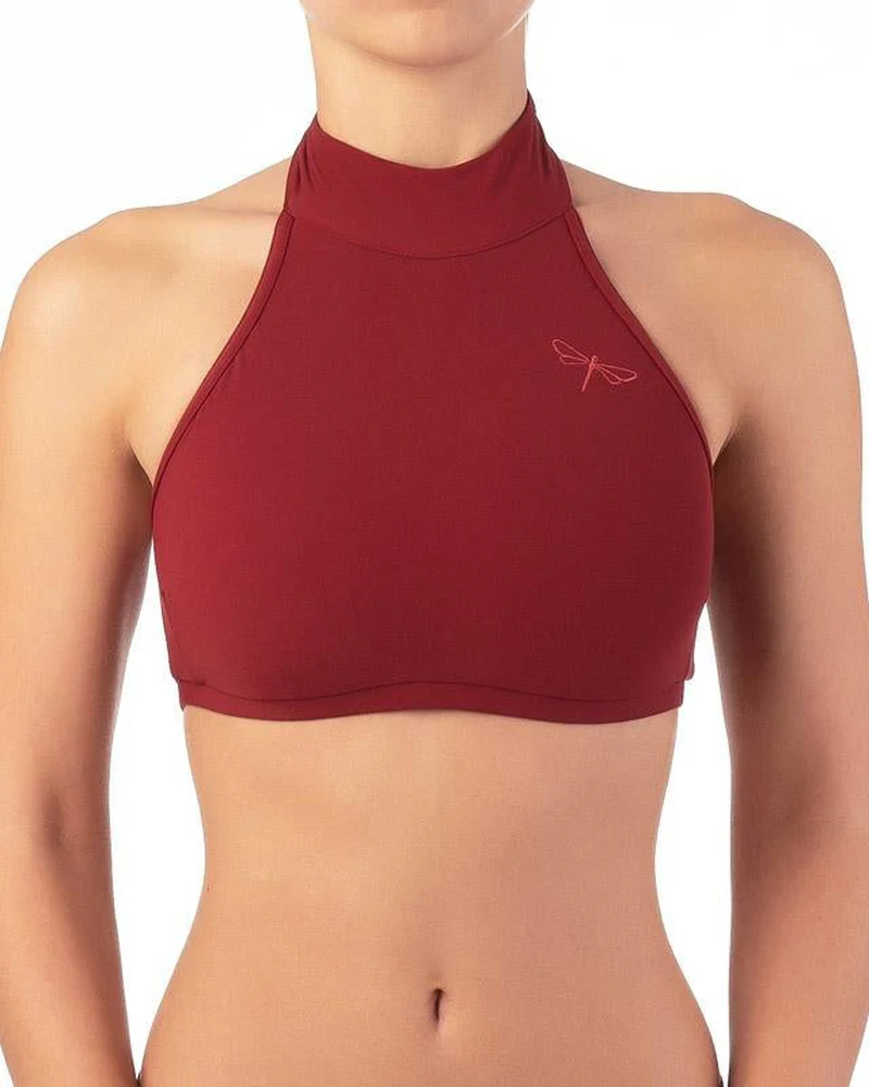 Dragonfly Lisette Top - Burgundy - Image 5
