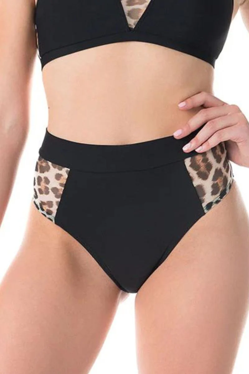 Dragonfly Molly Shorts - Leopard Mesh - Image 4