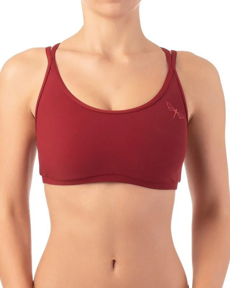 Dragonfly Nicole Top - Burgundy - Image 5