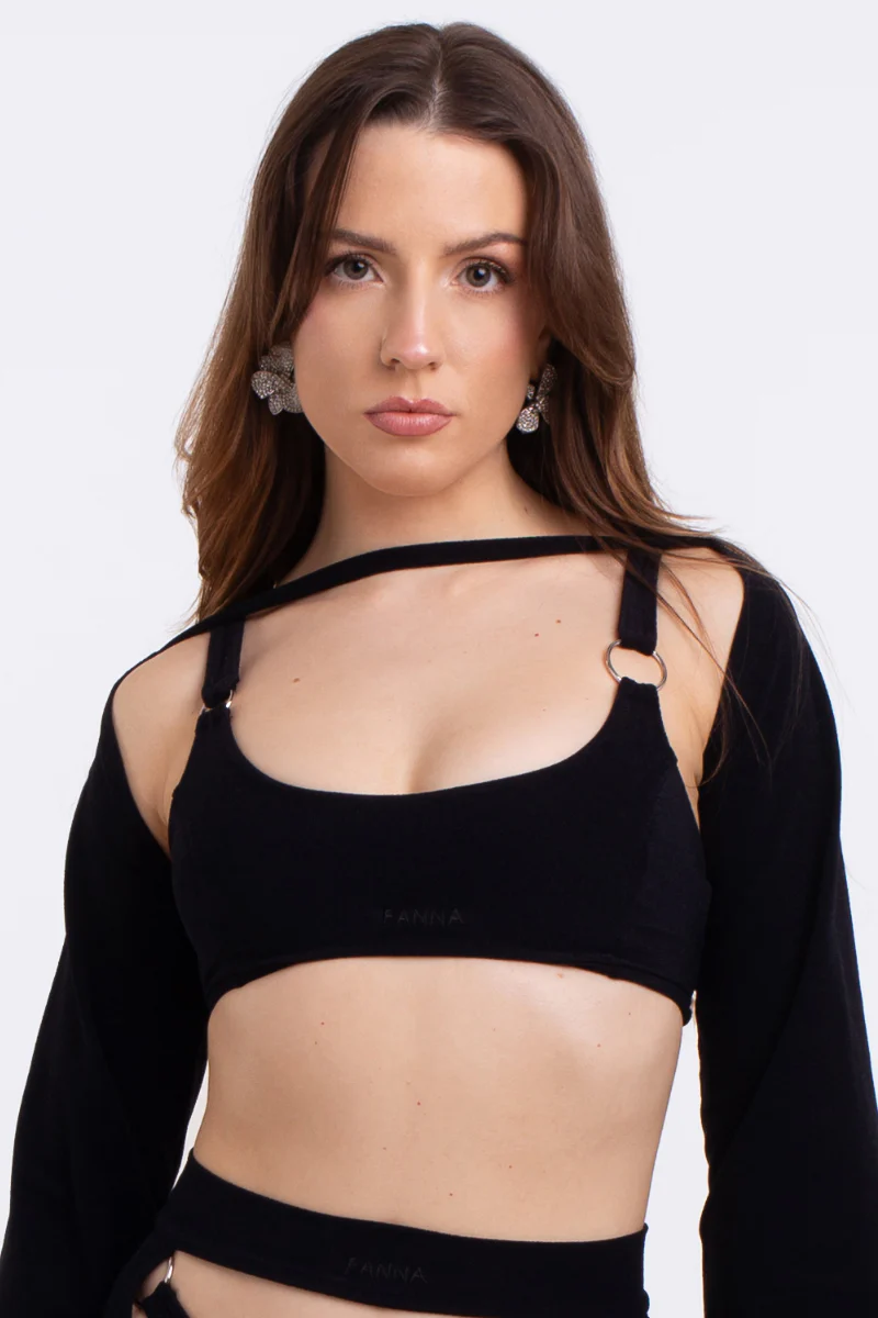 FANNA Grace Top - Black