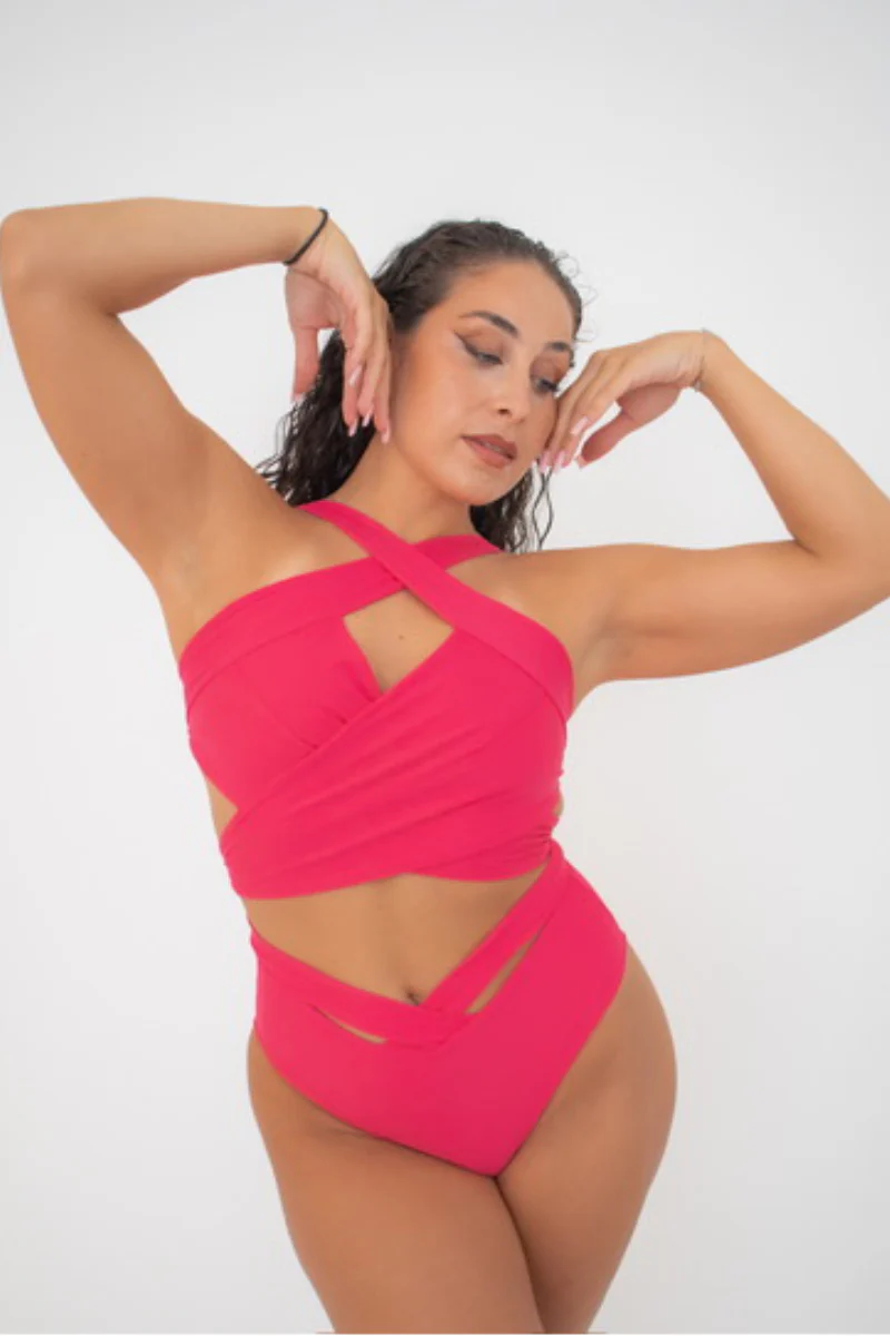 FANNA X Adjustable Top - Hot Pink - Image 3