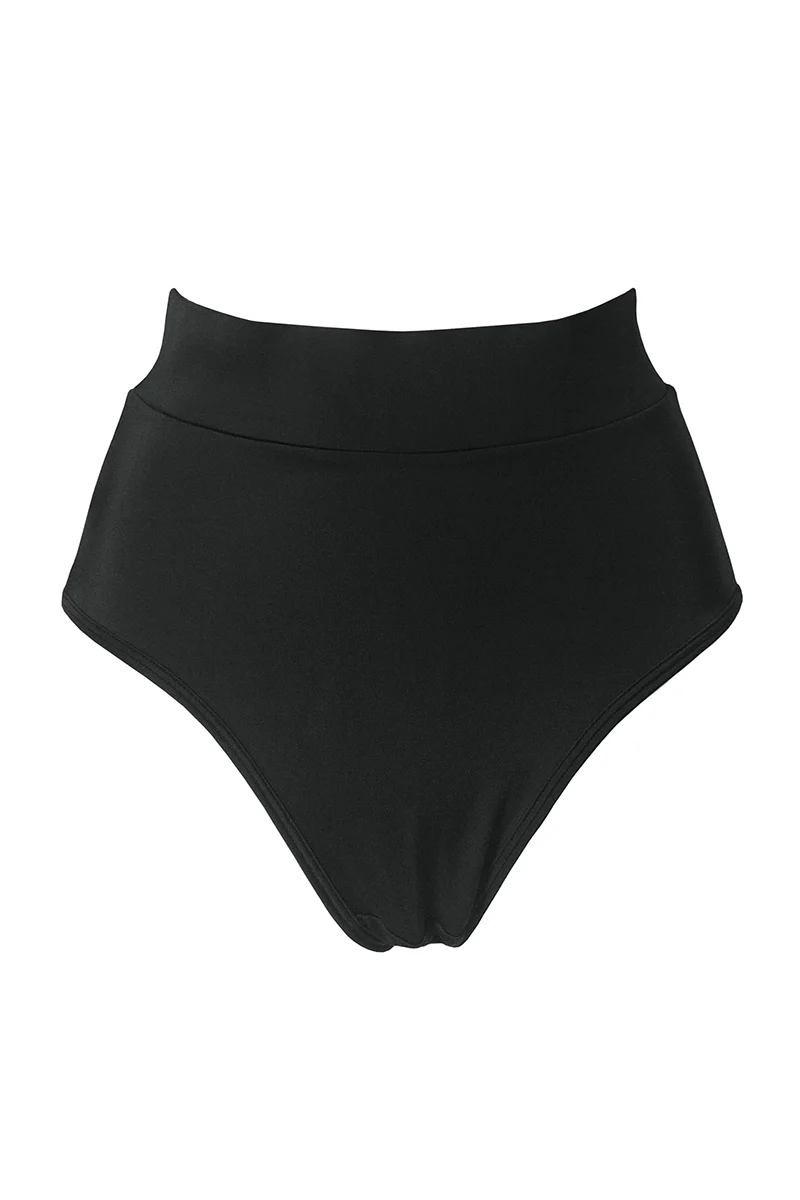 Hamade Activewear Mesh Hollow Back Bottoms - Black - Image 4