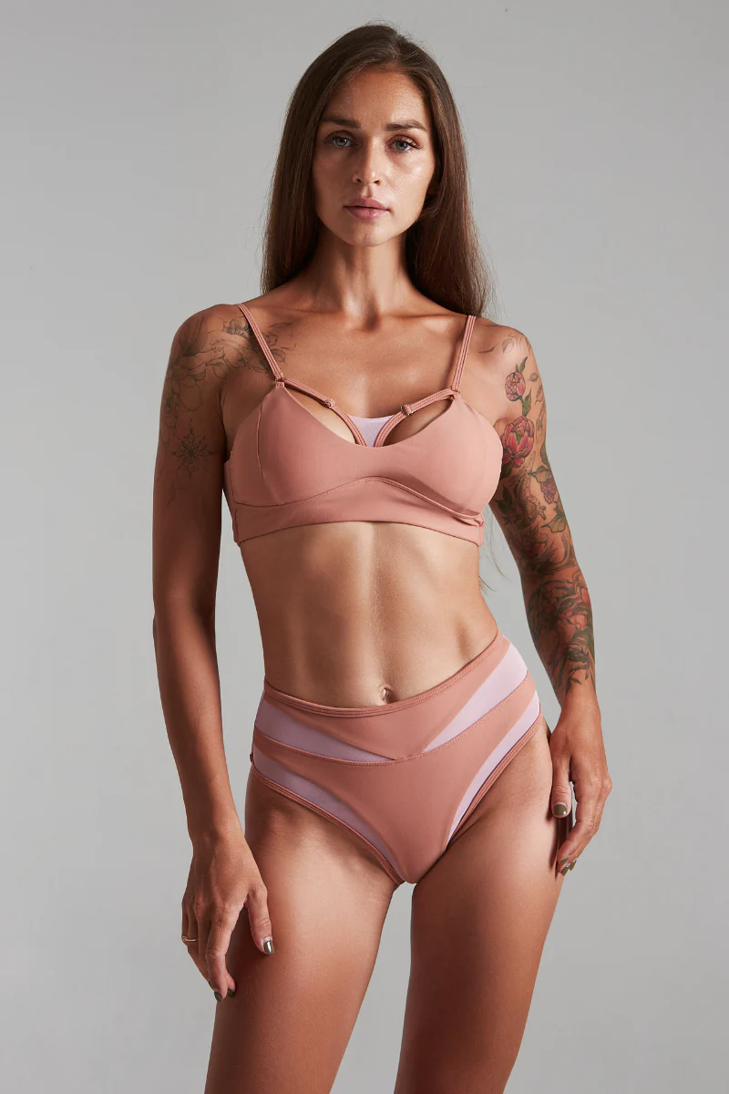 Harna Fierce Top - Powder Pink