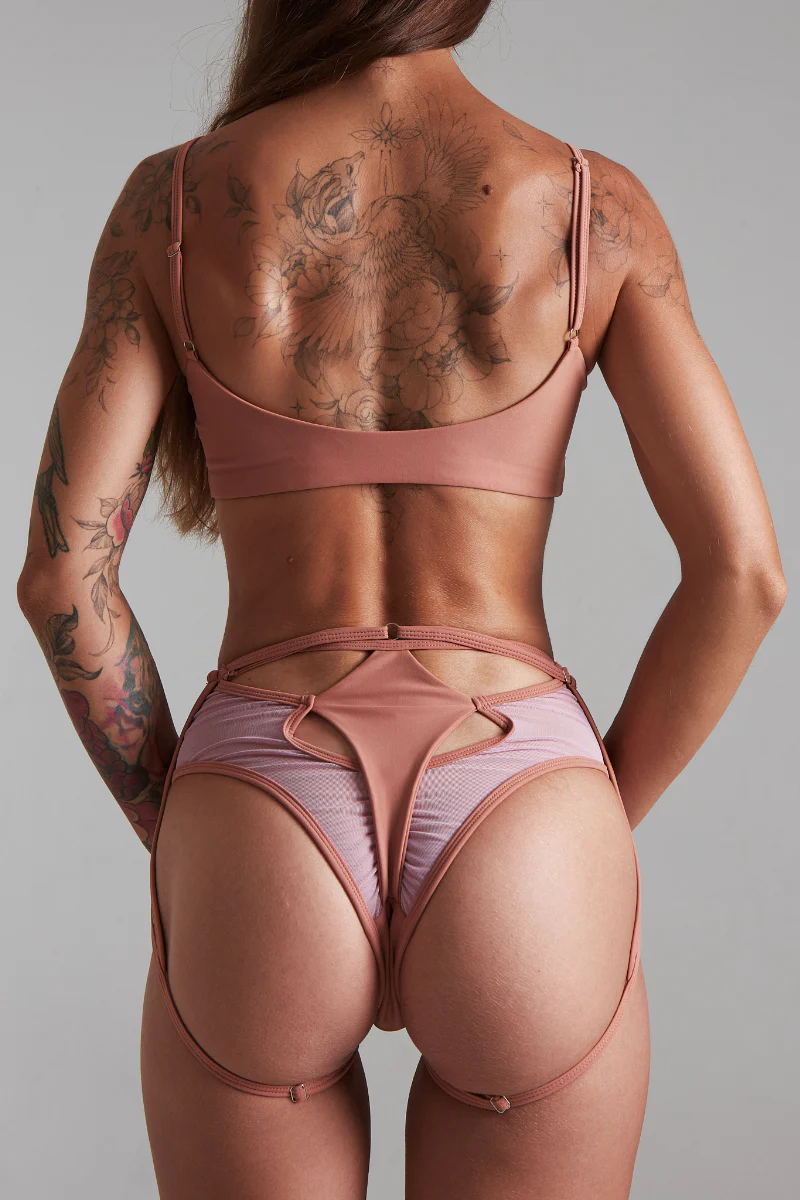 Harna Fierce Top - Powder Pink - Image 2