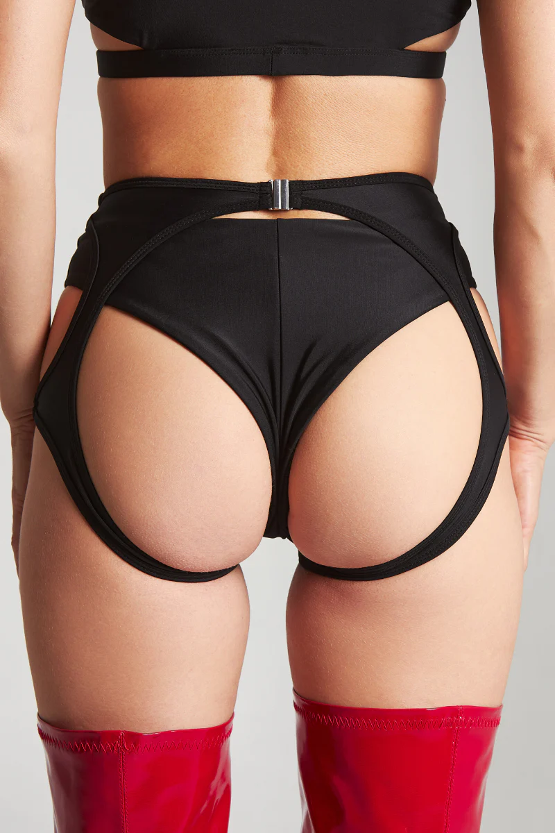Harna Peach Bottoms - Black - Image 2