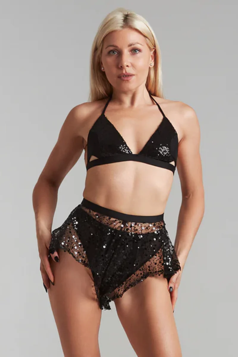 Harna Sparkling Top - Black - Image 4