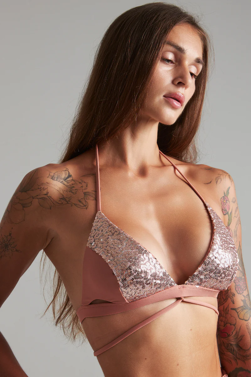 Harna Sparkling Top - Powder Pink - Image 4
