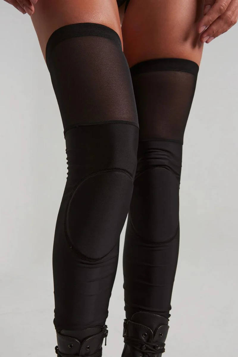 Harna Stocking Kneepads - Black Mesh - Image 3