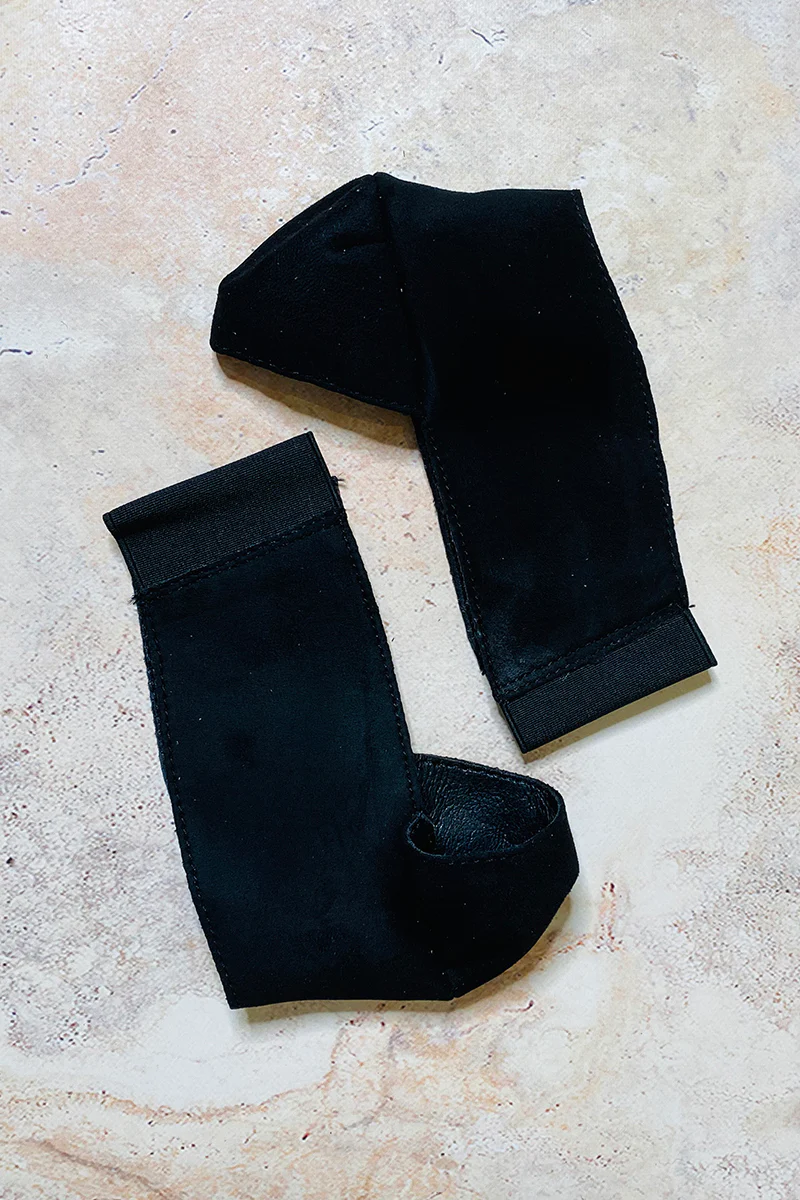 Hella Heels Classique 8Inch Velvet Boot Protector - Russian Roulette - Image 3