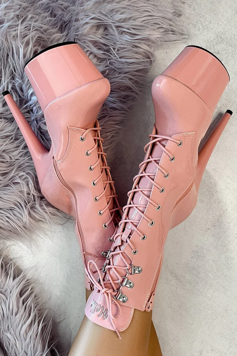Hella Heels LipKit 7inch Boots - Candy Shop (UK2 ONLY)