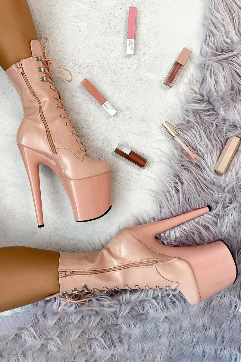 Hella Heels LipKit 8inch Boots - Dream On - Image 2