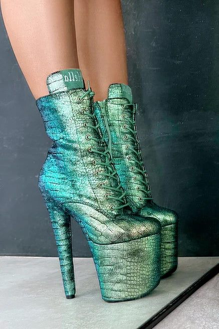 Hella Heels Mermaid 8inch Boots - Dreams - Image 3