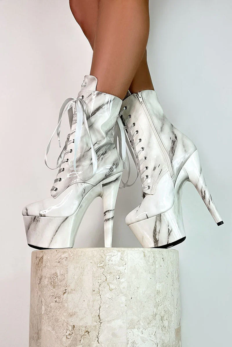 Hella Heels Renaissance 7inch Boots - Faith - Image 2