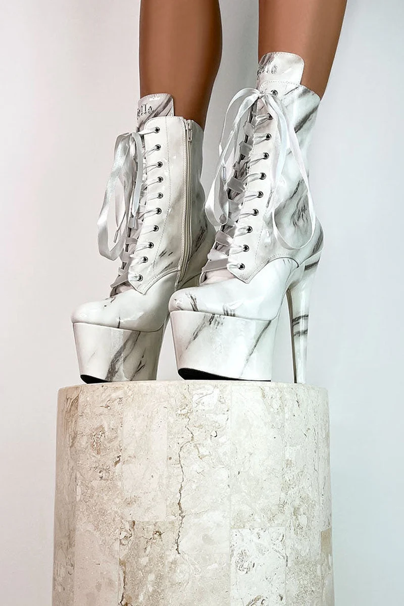 Hella Heels Renaissance 7inch Boots - Faith - Image 4