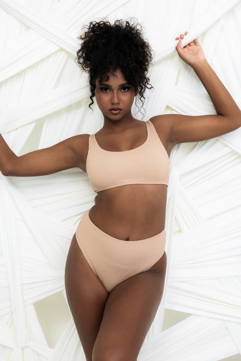 HotCakes Basic High Waist Bottoms - Toffee Latte