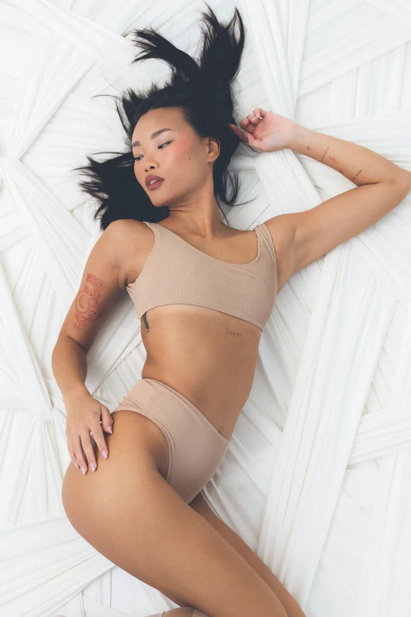 HotCakes Basic High Waist Bottoms - Toffee Latte - Image 3