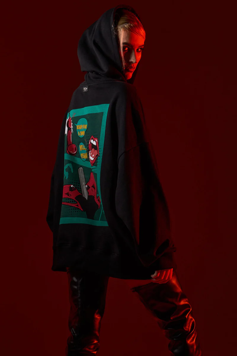 HotCakes Call Me Hoodie - Black - Image 3