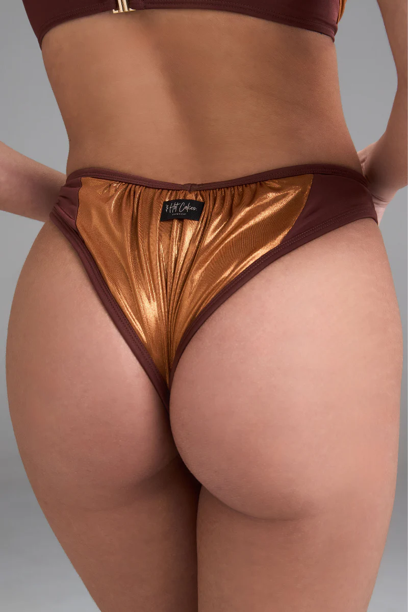 HotCakes Medusa Bottoms - Metallic Bronze - Image 4