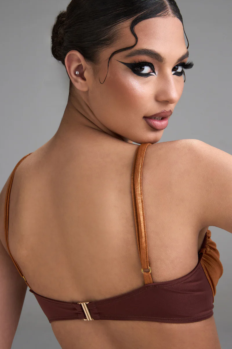 HotCakes Medusa Top - Metallic Bronze - Image 4
