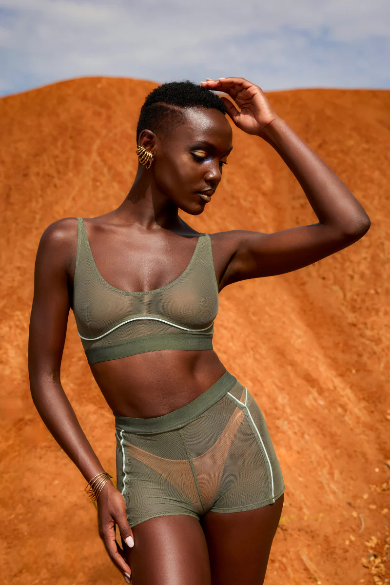 HotCakes Oasis Bottoms - Khaki Mesh