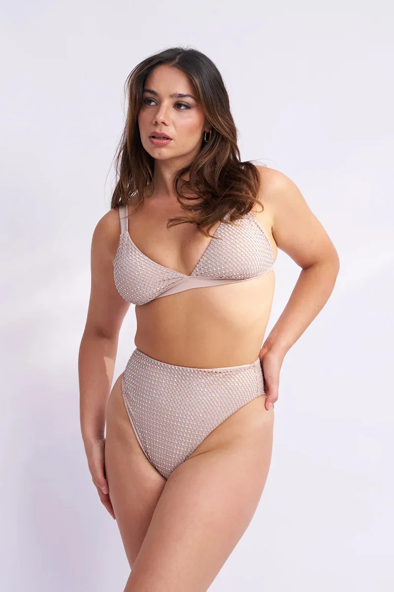 Lunalae Adriana Top - Diamante Latte - Image 3