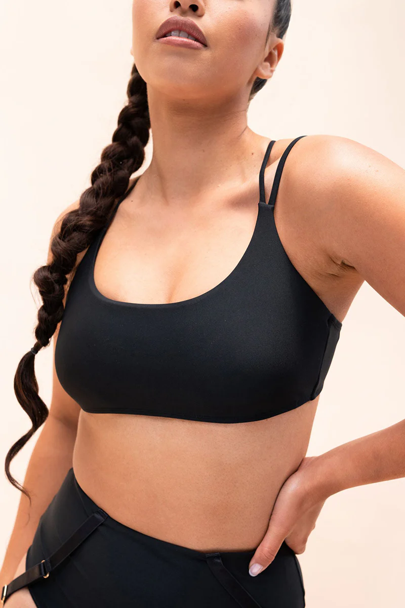 Lunalae Amelia Top - Recycled Black - Image 2