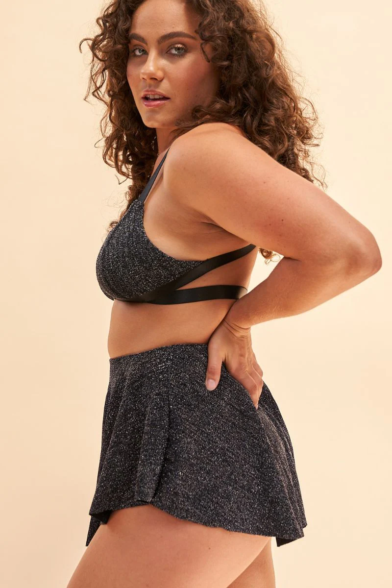 Lunalae Follow Me Bra - Crystal Black - Image 3