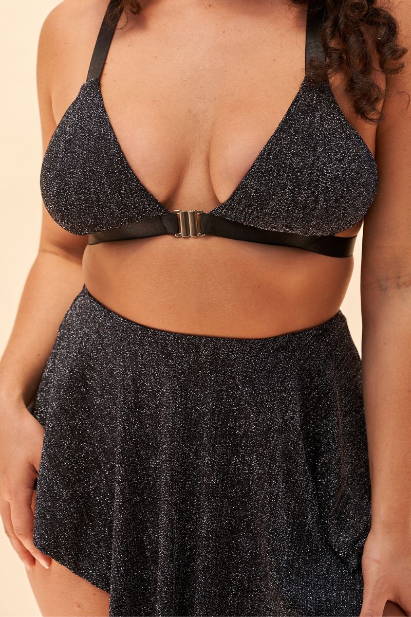 Lunalae Follow Me Bra - Crystal Black - Image 5