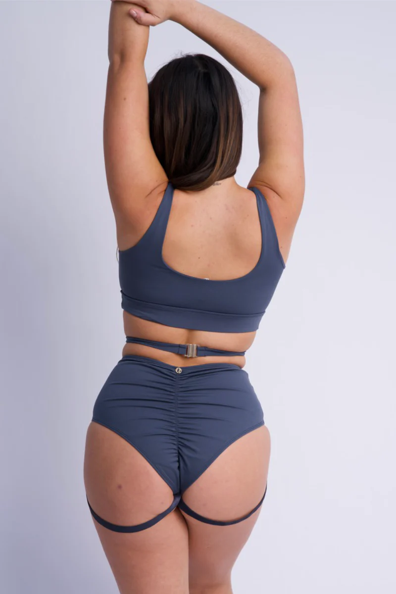 Lunalae Kehlani Top - Steel Blue - Image 2