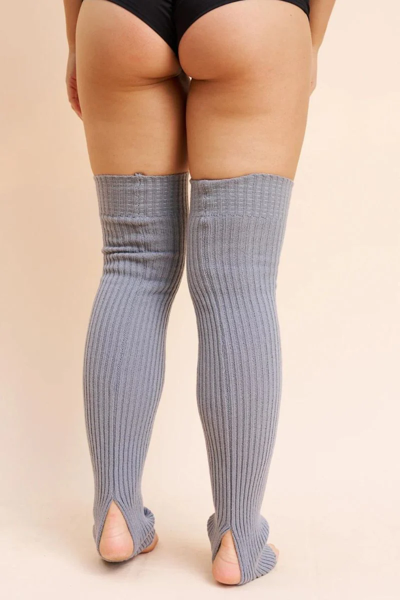 Lunalae Leg Warmers - Grey - Image 3