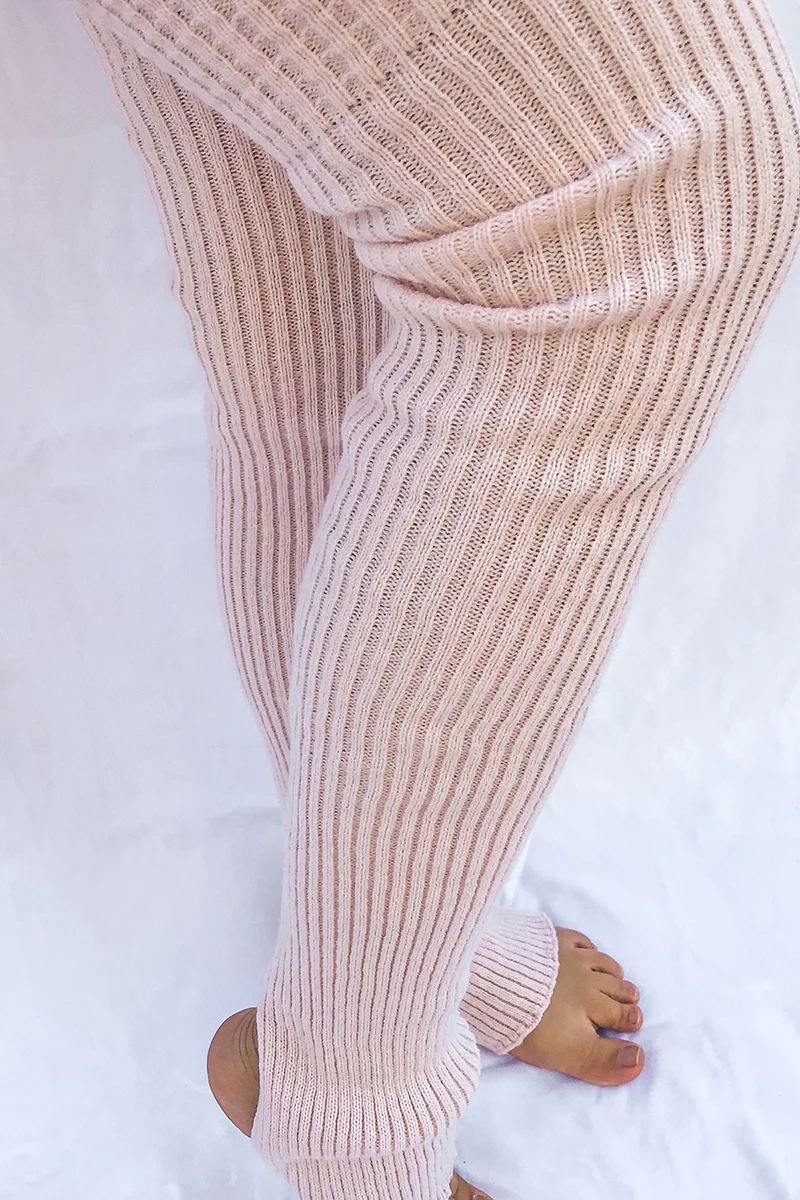 Lunalae Leg Warmers - Rose Pink - Image 5