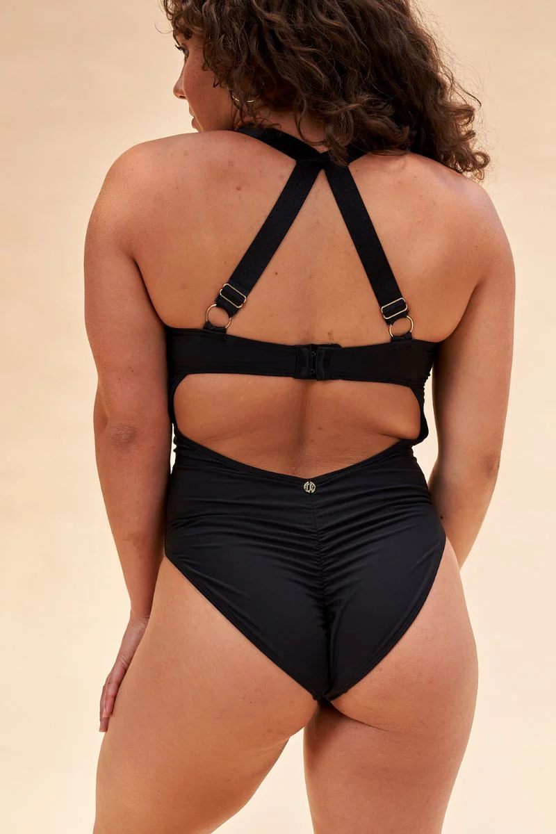 Lunalae Scarlett Bodysuit - Recycled Black - Image 2